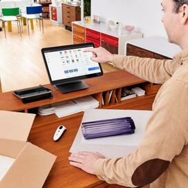 Take payments with an integrated POS register