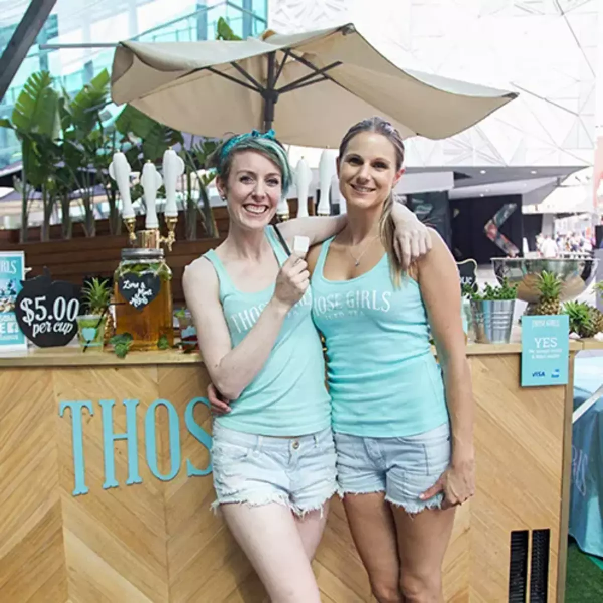 Now Accepting Cards: Mobile Iced Tea Entrepreneurs & Square Reader | Square