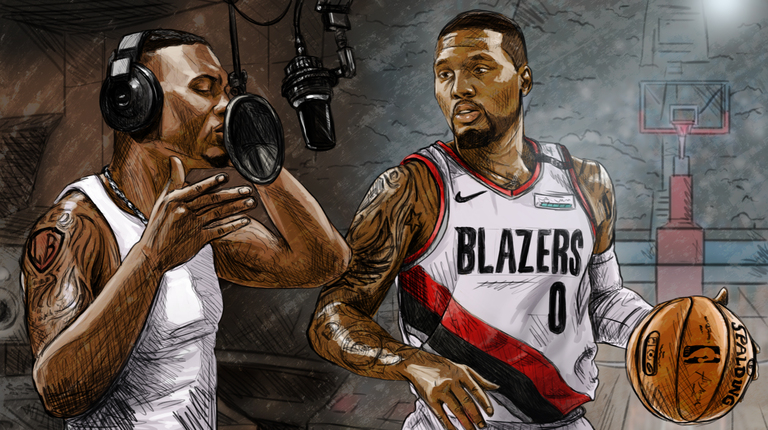 Damian Lillard’s rap career is another reminder he’s not a typical NBA star