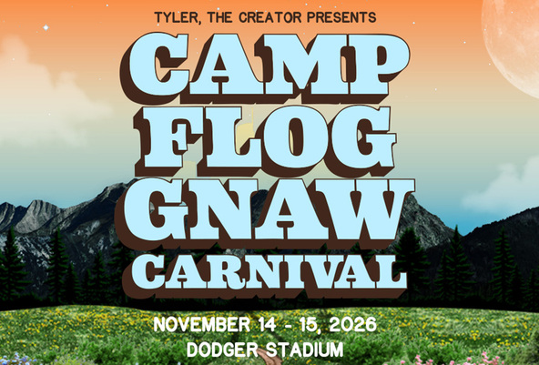 Camp Flog Gnaw 2026’s wildly eclectic lineup makes sense because Tyler, the Creator is the algorithm