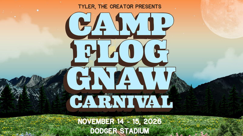 Camp Flog Gnaw 2026’s wildly eclectic lineup makes sense because Tyler, the Creator is the algorithm