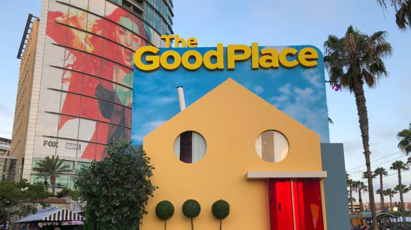 I Was Transported To The Good Place (maybe) at Comic-Con