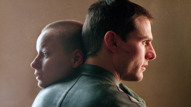 alt="Minority Report with Tom Cruise"