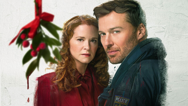 alt="Mistletoe Murders 2025 via Hallmark"