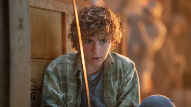 alt="Walker Scobell as Percy Jackson in Season 1 of Percy Jackson and the Olympians (Disney/Davis Bukach)"