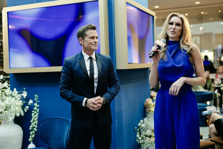 alt="Event hosts Robe Lowe and Kelly Jo Sands | Photo credit: Greg Doherty Photos "