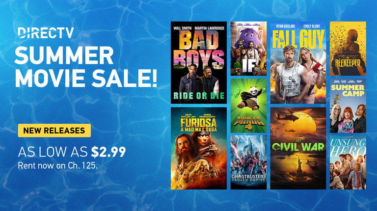 2024 Summer Movie Sale: Biggest Movies. Lowest Prices.