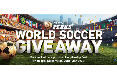 Kick Off the Ultimate Fan Experience with the DIRECTV PERKS World Soccer Giveaway