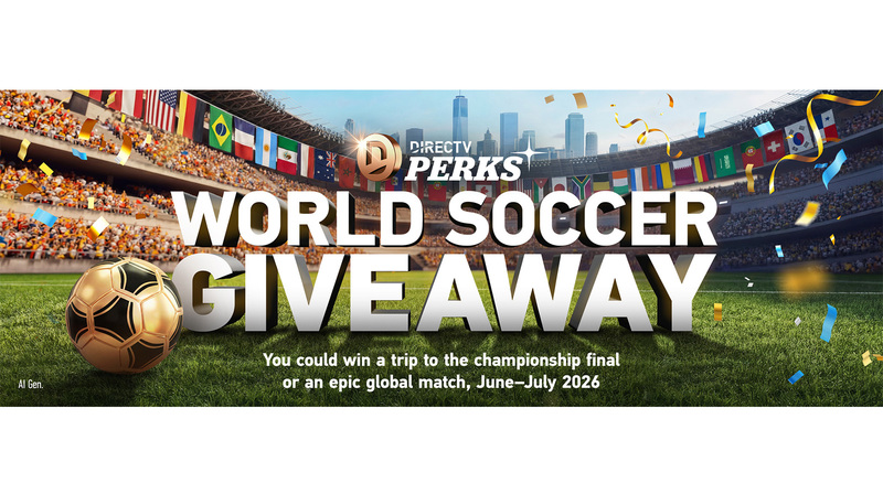 Kick Off the Ultimate Fan Experience with the DIRECTV PERKS World Soccer Giveaway