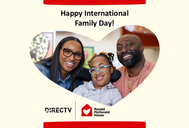 DIRECTV and Ronald McDonald House Celebrate Families on International Family Day