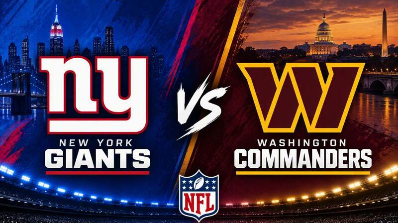 New York Giants vs. Washington Commanders – Where to Watch, Streaming, Channels & Preview